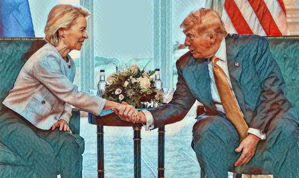 Bullshit Propaganda Europe's New Deal with Trump - Political Propaganda Examples